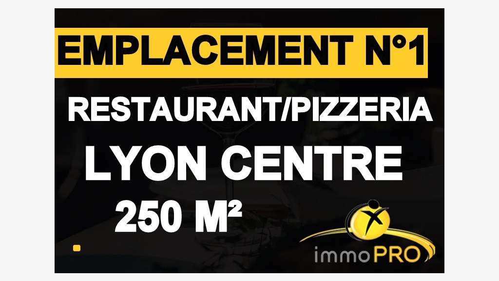 Belle opportunité restaurant empl n°1 à Lyon