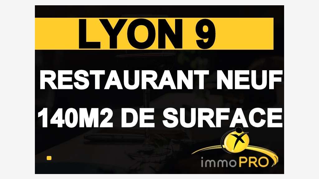 Vente restaurant entièrement refait à neuf à Lyon