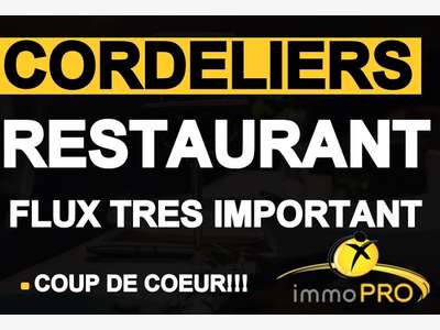 Vente restaurant empl N°1 Presqu'ile Lyon