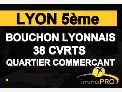 Cède joli bouchon Lyonnais sur place animée 69005