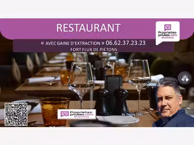 Vente restaurant 380m² de 100 couverts Lyon 69007