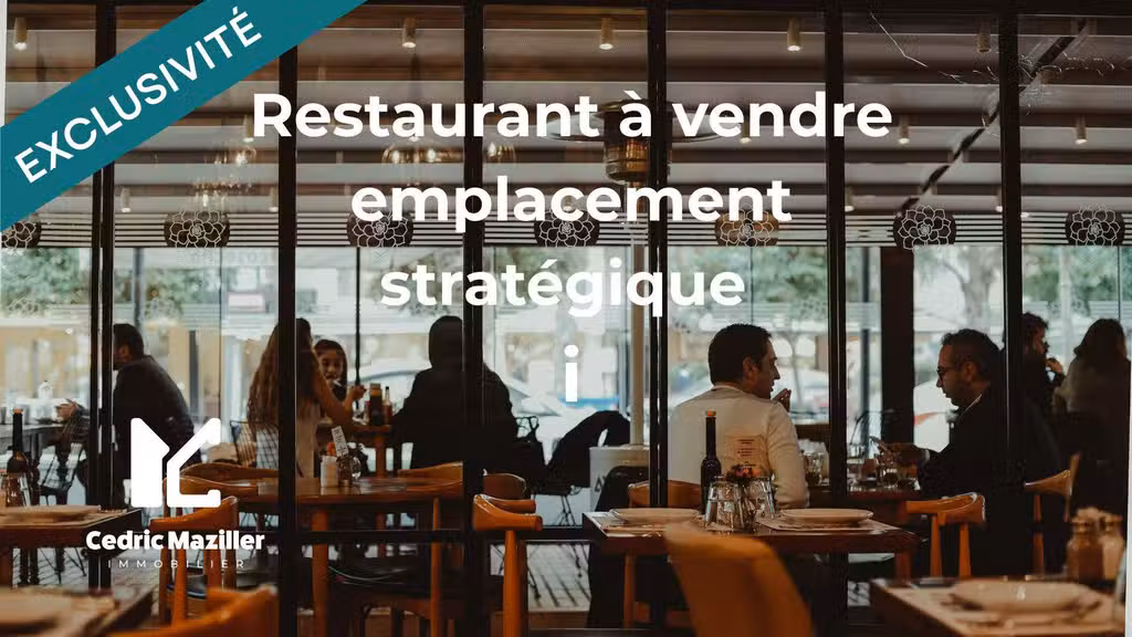 Restaurant d’exception à vendre en bord de Saône