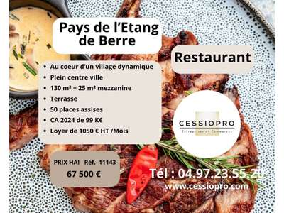 Vente Restaurant à Marignane