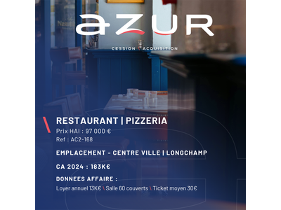 Vente Crêperie - Pizzeria à Marseille 1er