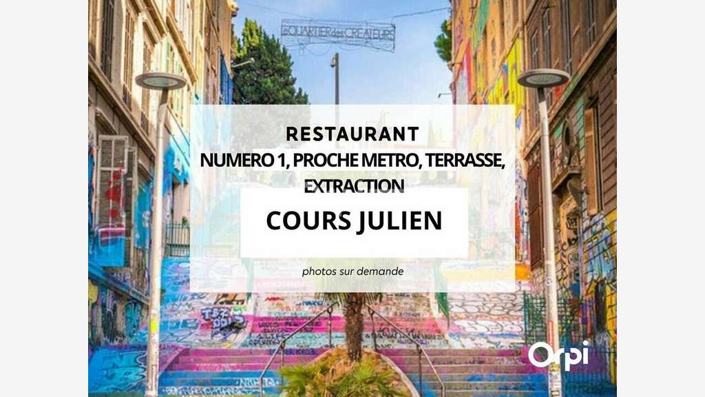 AV restaurant d'exception à Marseille Cours Julien