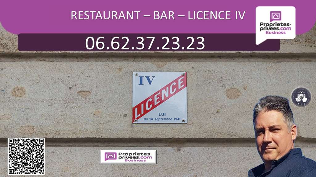 Vente bar restaurant 200 couverts terrasse Mions
