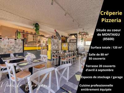 À vendre restaurant traditionnel à Montaigu centre