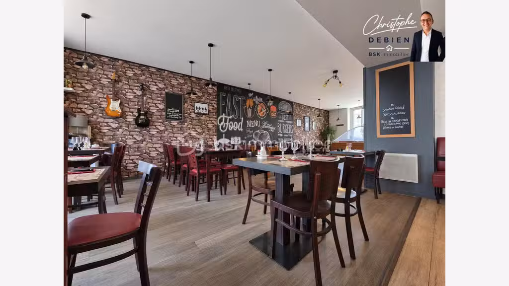 Vente restaurant burgers 96 cvts secteur Montaigu