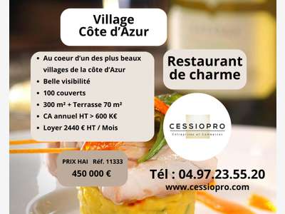 AV restaurant terrasse dans un écrin de verdure 83
