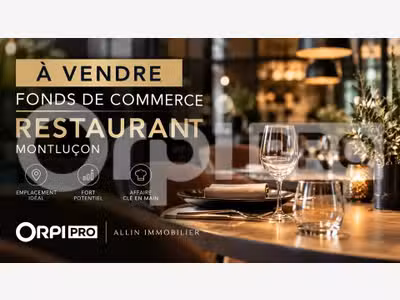 MONTLUCON - FONDS DE COMMERCE à vendre