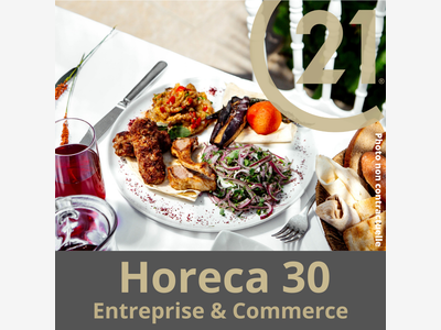 Vente restaurant 120m² entre Nîmes et Montpellier