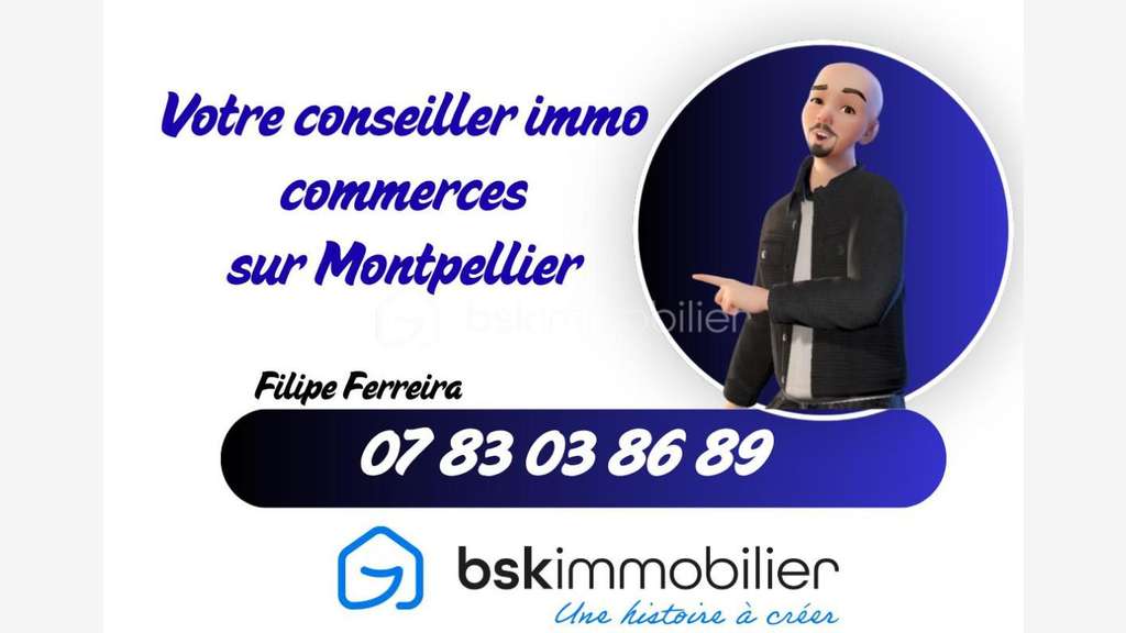 Droit au bail boutique de 70m² Montpellier Comédie