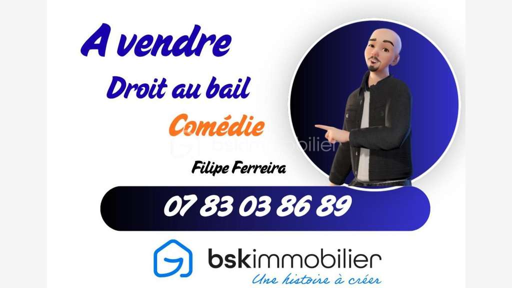 Droit au bail boutique de 70m² Montpellier Comédie
