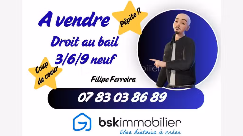 Droit au bail boutique de 70m² Montpellier Comédie