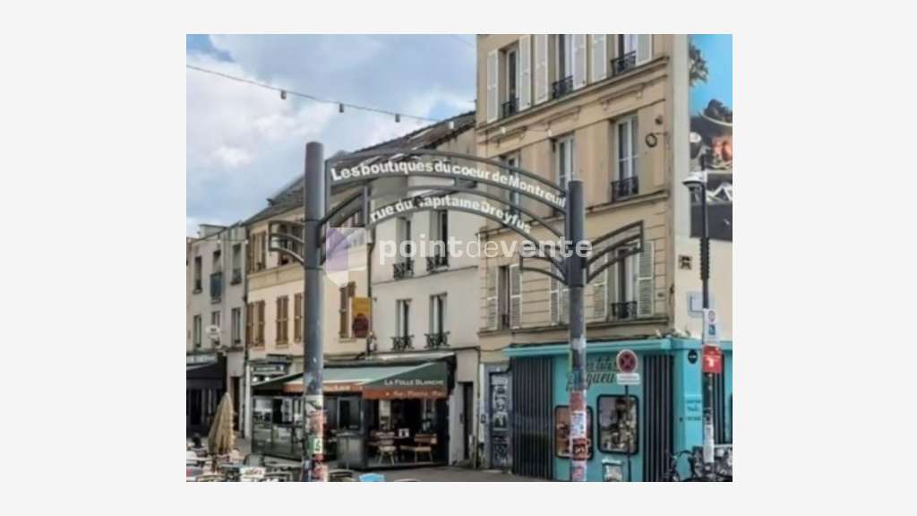 Fonds de commerce - 151.00 m² - Montreuil