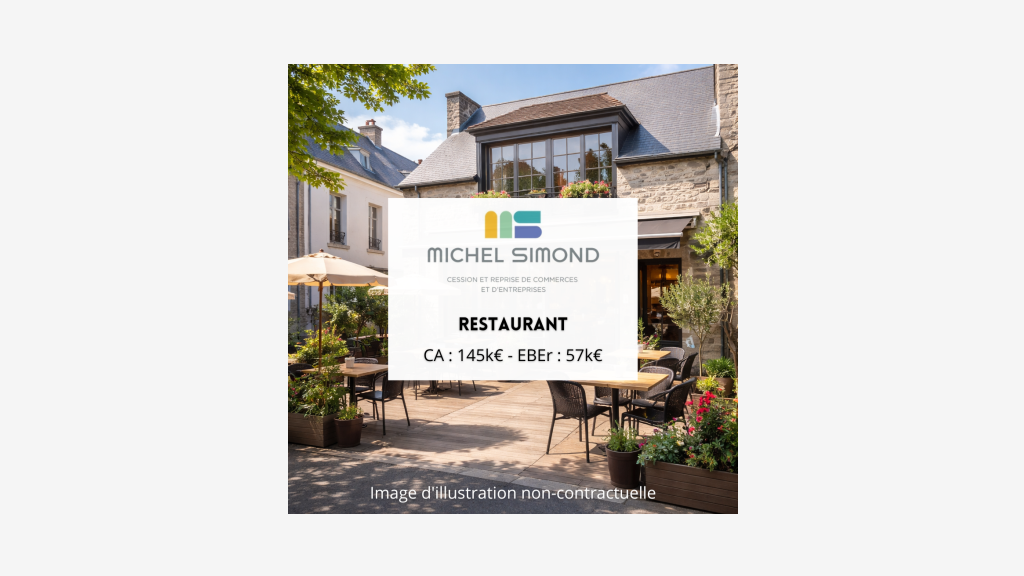 AV restaurant bistronomique avec logement Morbihan