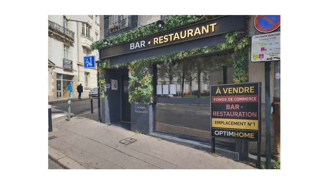 Vente bar lounge lic IV au coeur de Nantes