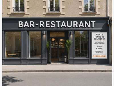 Bar restaurant à vendre en centre ville du 44