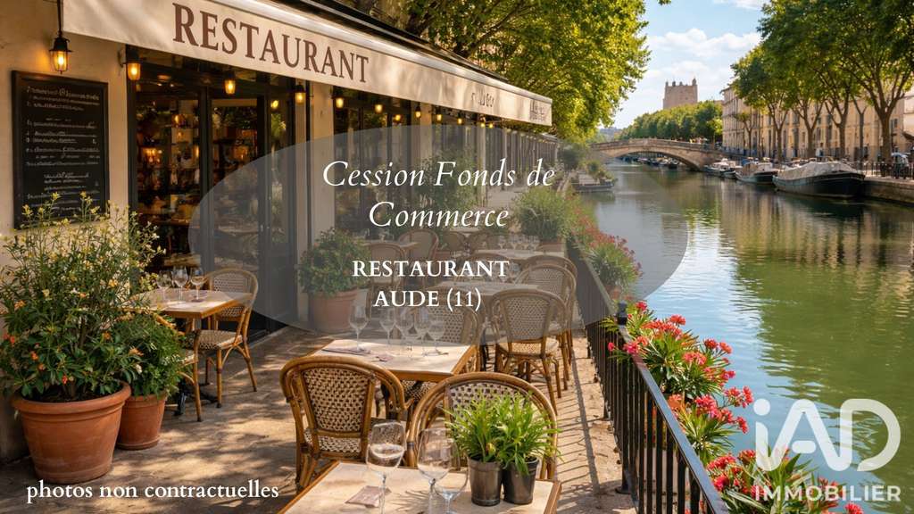 Vente restaurant adresse emblématique à Narbonne