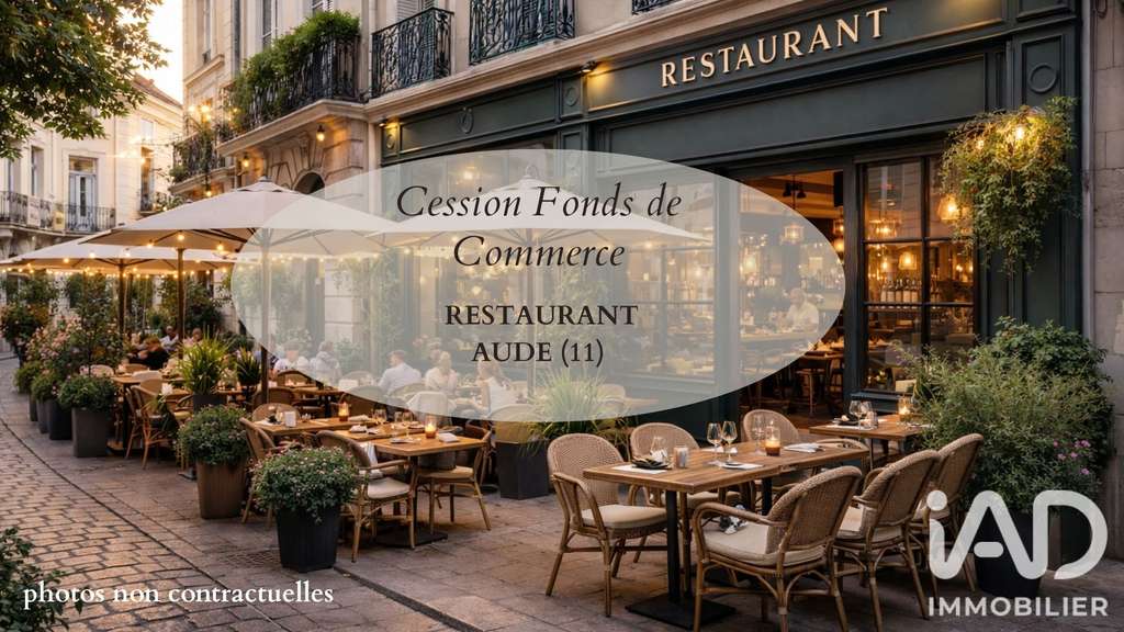 Vente restaurant adresse emblématique à Narbonne