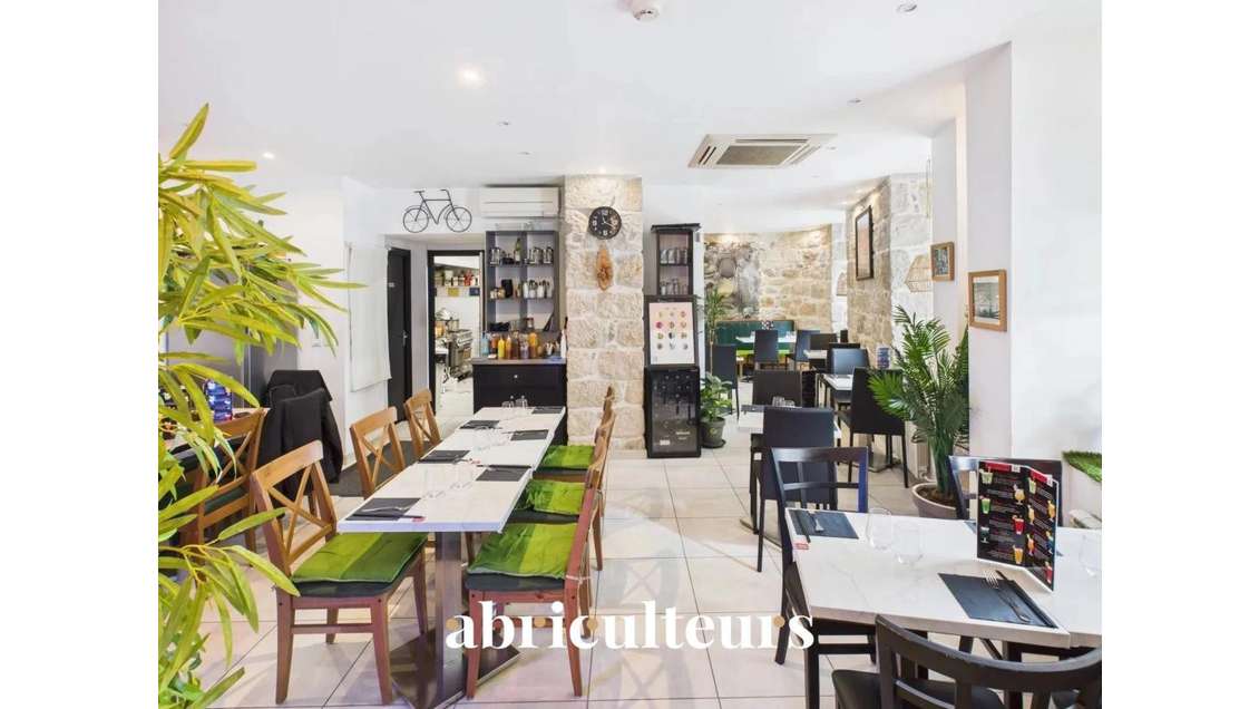 AV restaurant clé en main 82m² Carré d'Or à Nice