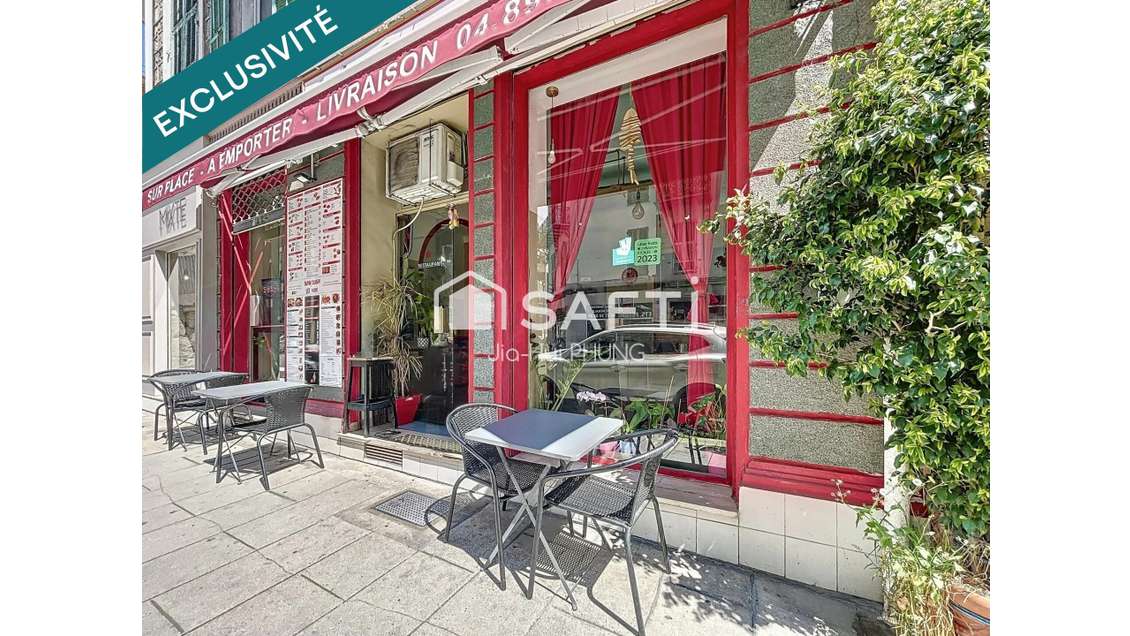 A vendre restaurant asiatique à Nice Riquier