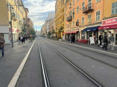 AV restaurant 80m² avec terrasse angle de rue Nice