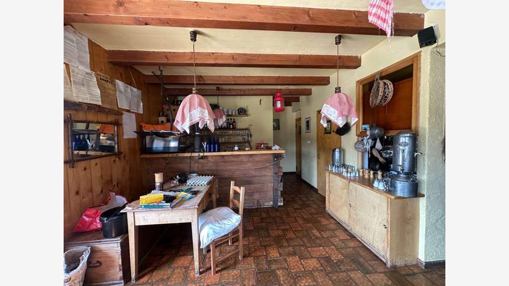 Fonds et murs restaurant Notre Dame de Bellecombe