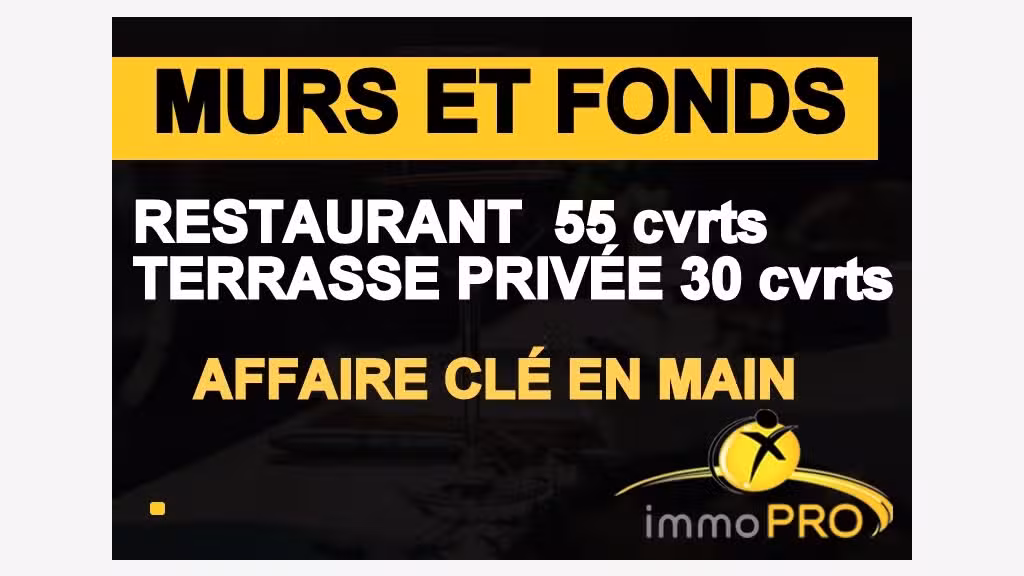 Vente restaurant de 110m² empl d'angle à Oullins