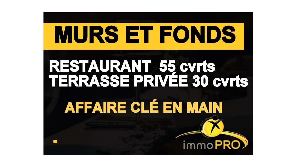 Vente restaurant de 110m² empl d'angle à Oullins