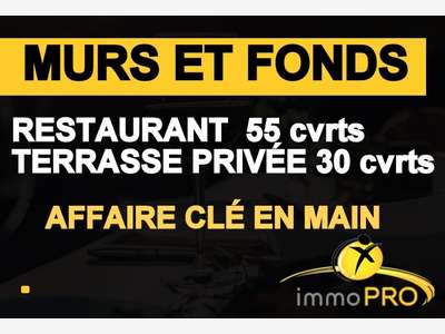 Vente restaurant de 110m² empl d'angle à Oullins