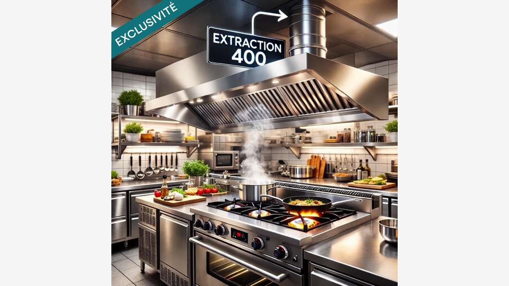 Vente restaurant extraction 400 licence 3 Paris 12