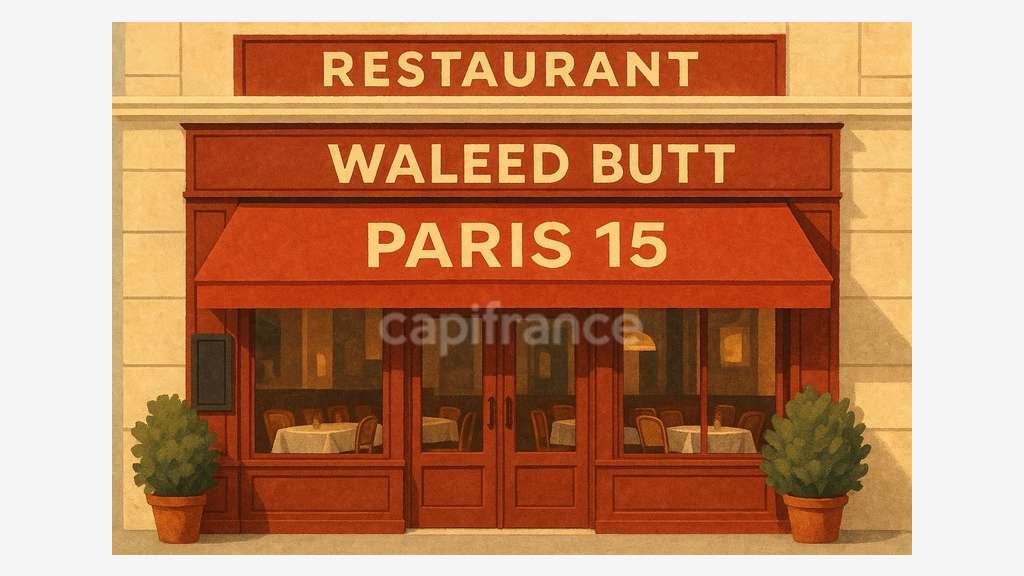 Restaurant à vendre à Paris 15 secteur recherché