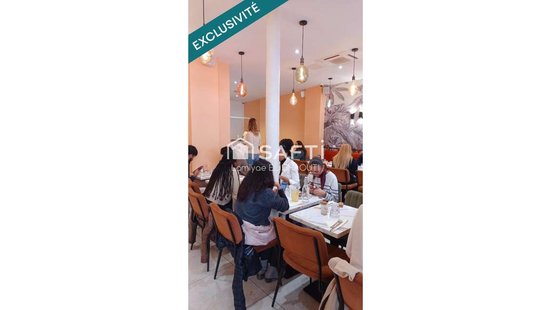 Joli restaurant rénové à vendre à Paris 75018