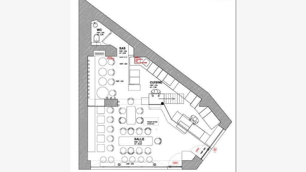 Vente restaurant Lic IV 75010 Canal Saint Martin