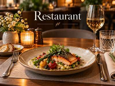 Fonds Restaurant Chateau Rouge Montmartre 75018
