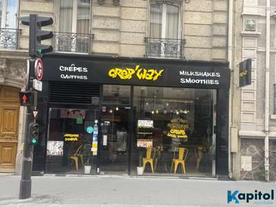 Vente fast food bien placé clé en main Paris 75014