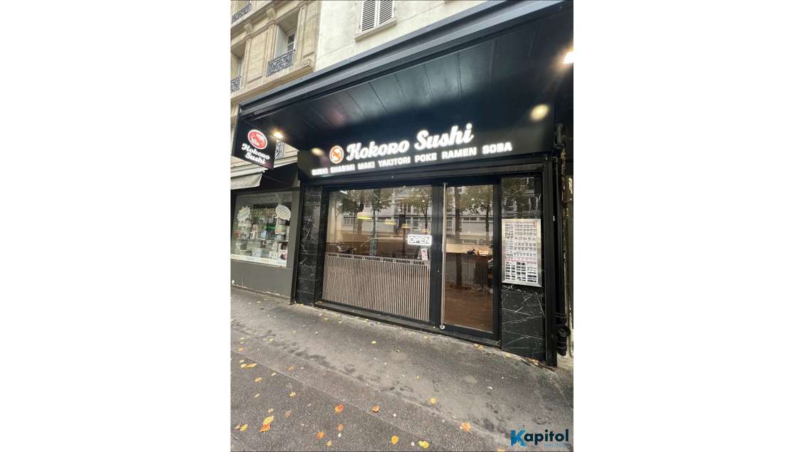 AV restaurant clé en main Paris 75015 St Charles