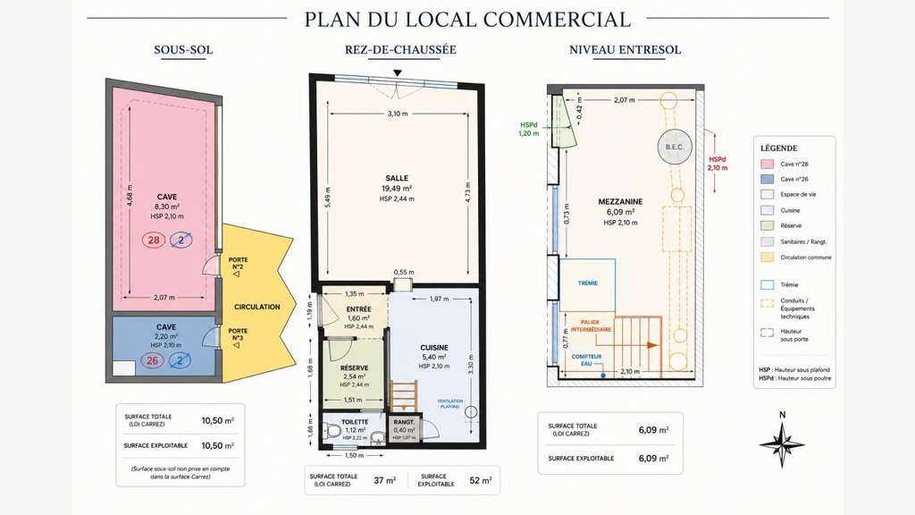 Vente restaurant avec extraction 400 Paris 75011
