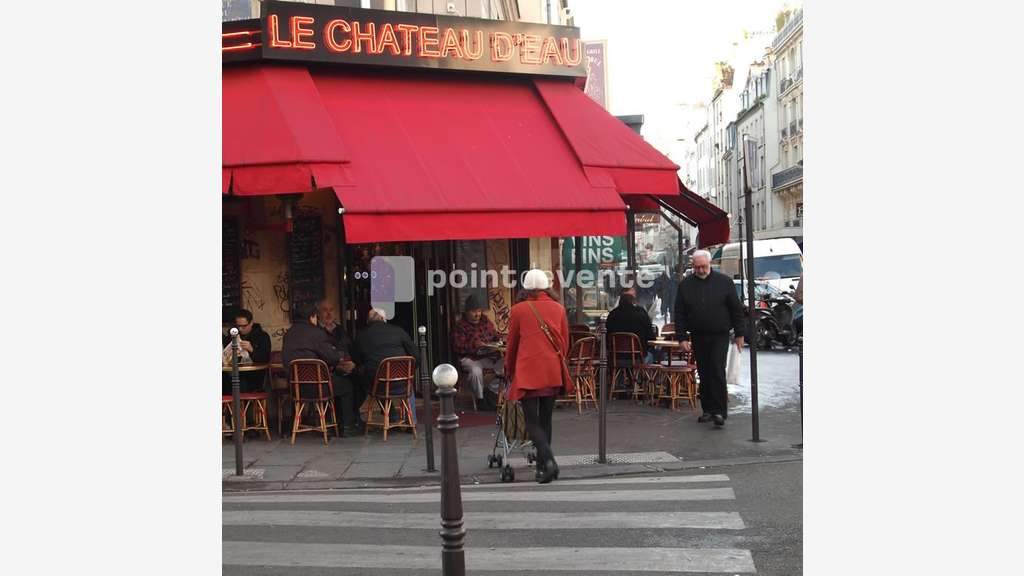 Vente restauration rapide 80m² à Paris 10 Lancry