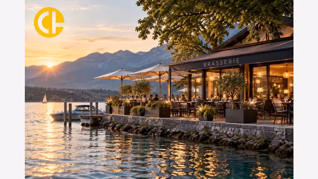 Vente restaurant les pieds dans l'eau en Savoie