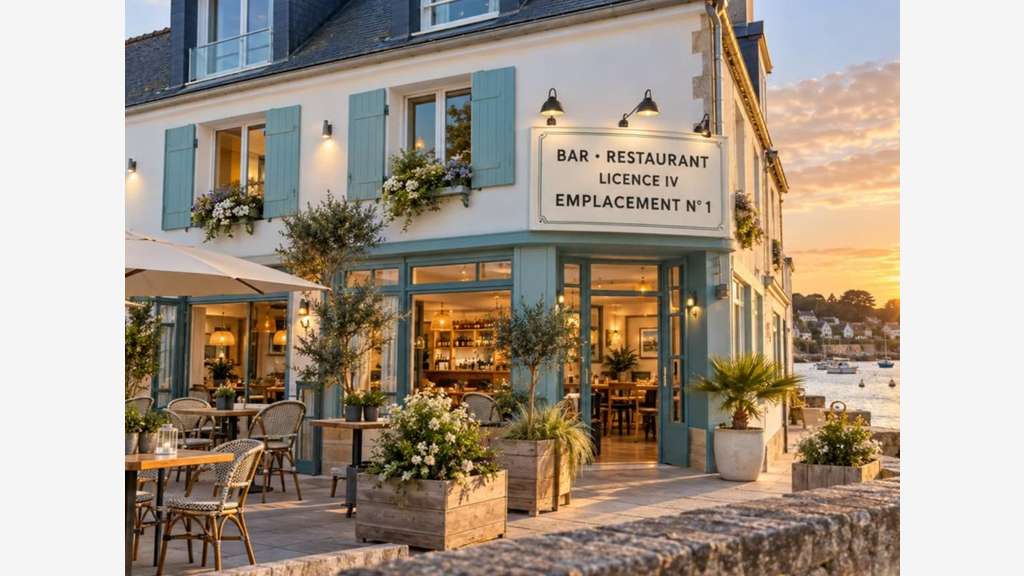 À céder bar café convivial empl N°1 à Ploemeur