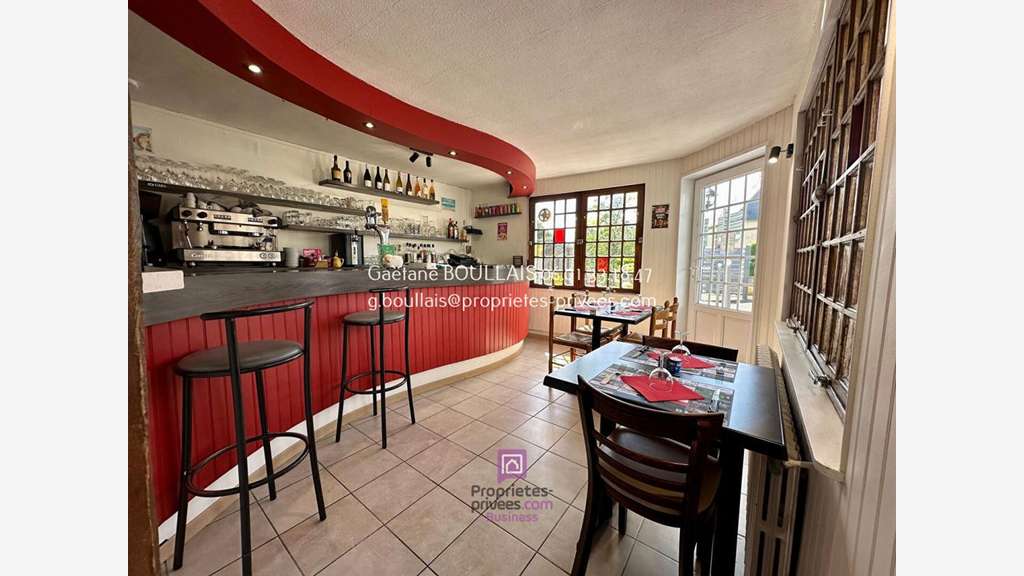 Vente restaurant bar terrasse sur Pont-Audemer