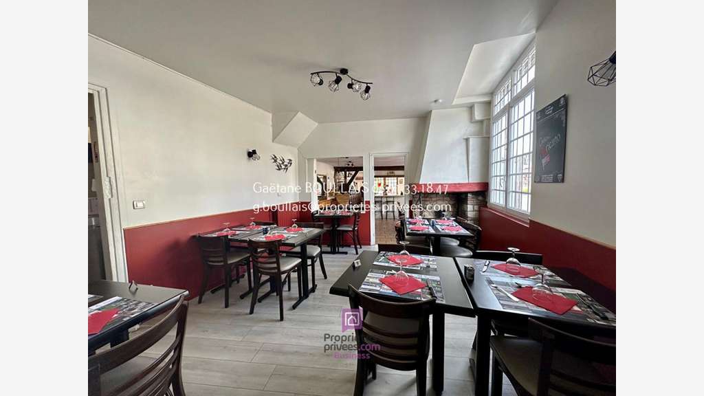 Vente restaurant bar terrasse sur Pont-Audemer