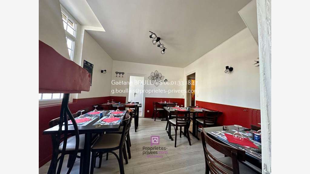 Vente restaurant bar terrasse sur Pont-Audemer