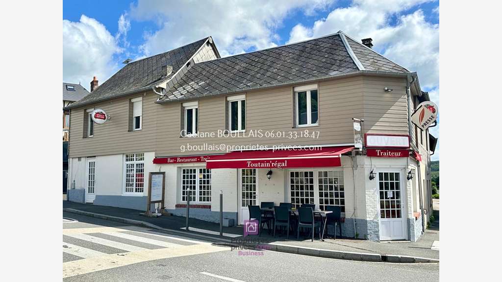 Vente restaurant bar terrasse sur Pont-Audemer