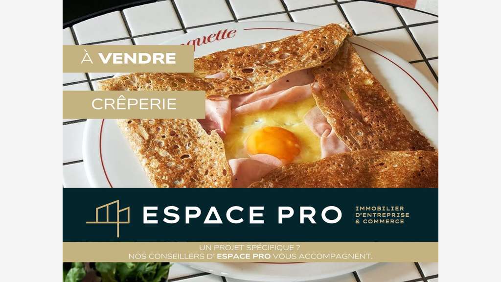 Vente crêperie ville très dynamique Côte Fleurie
