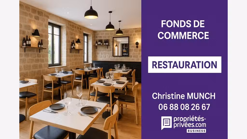 Vente beau restaurant tradi Vexin proche pontoise