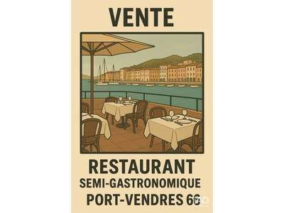 Vente Restaurant à Port-Vendres