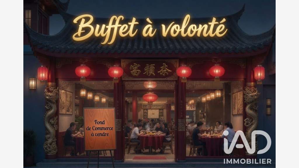 Vente restaurant asiatique à l'est de Provins